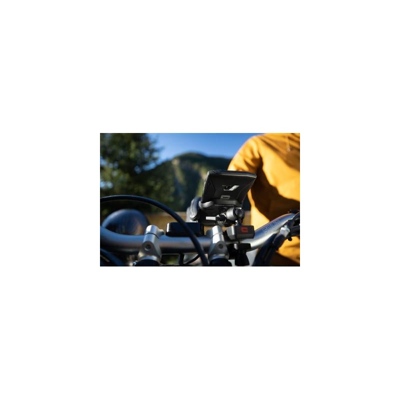 Kit fixation et charge pour moto X-Ride Noir Crosscall