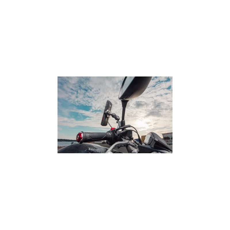 Kit fixation et charge pour moto X-Ride Noir Crosscall