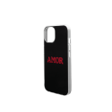 Coque en Résine pour iPhone 11 Logo Amor