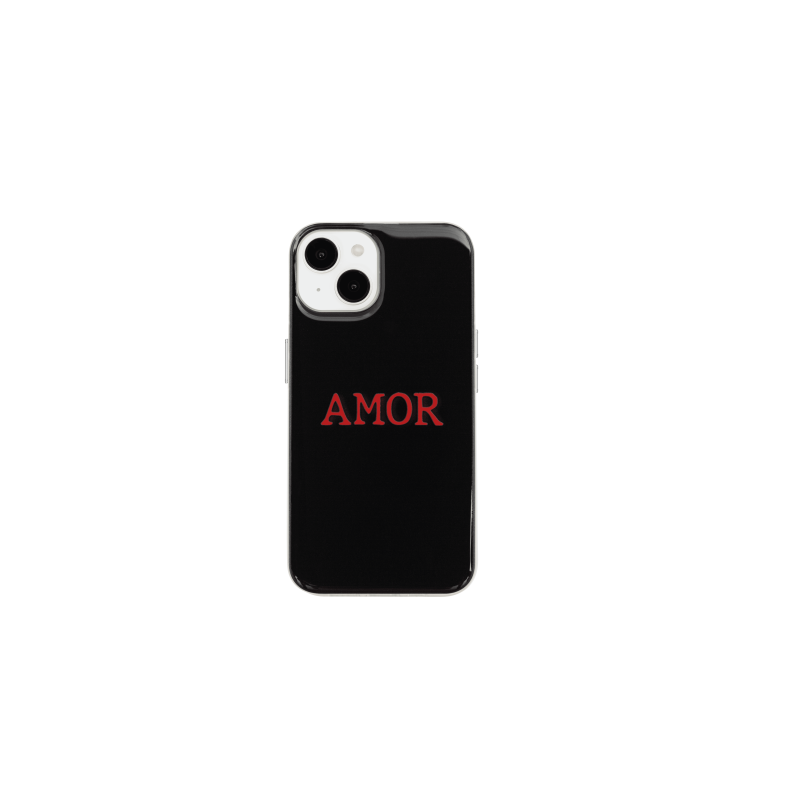 Coque en Résine pour iPhone 11 Logo Amor