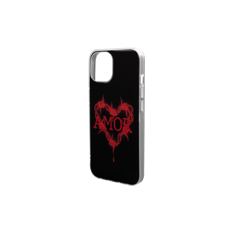 Coque en Résine pour iPhone 11 Coeur Barbelé