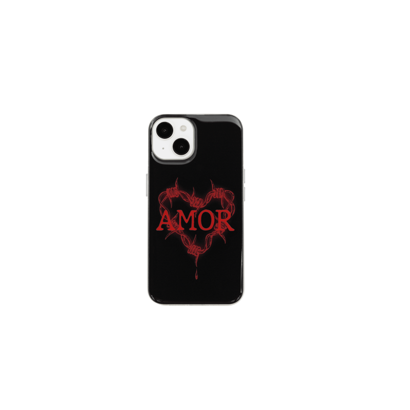 Coque en Résine pour iPhone 11 Coeur Barbelé