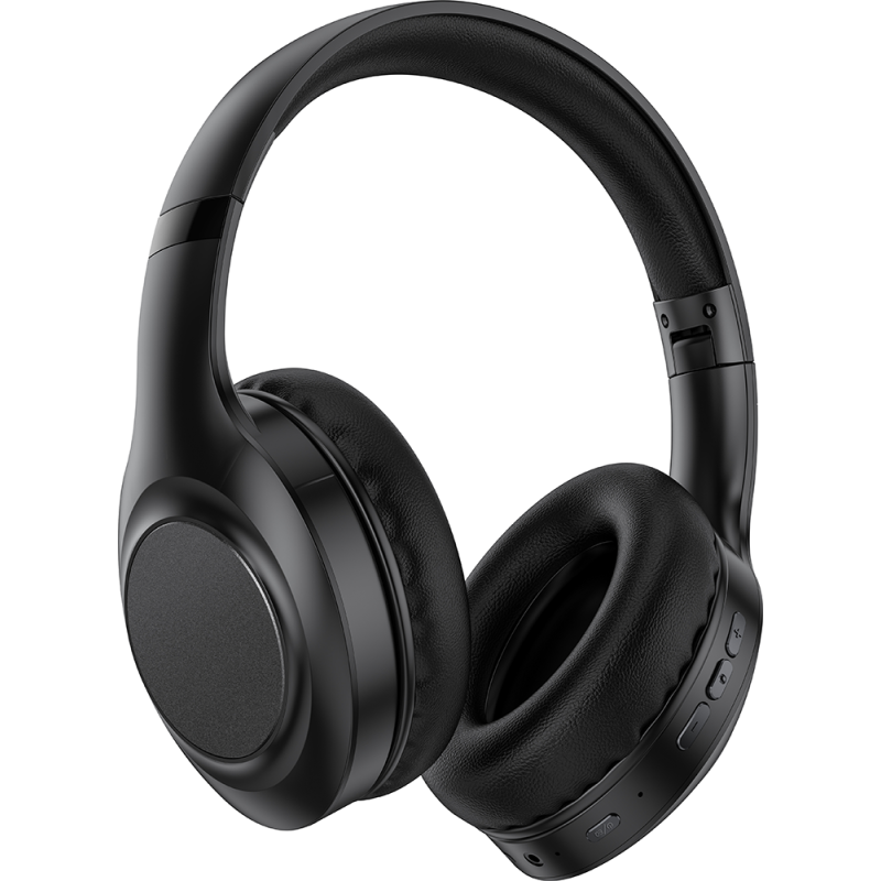 Casque Bluetooth® FEELMUSIC circum-auriculaire Noir Bigben
