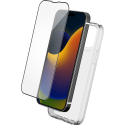 Pack iPhone 15 Pro Max Coque Transparente + Verre trempé + SmartFrame™ Bigben