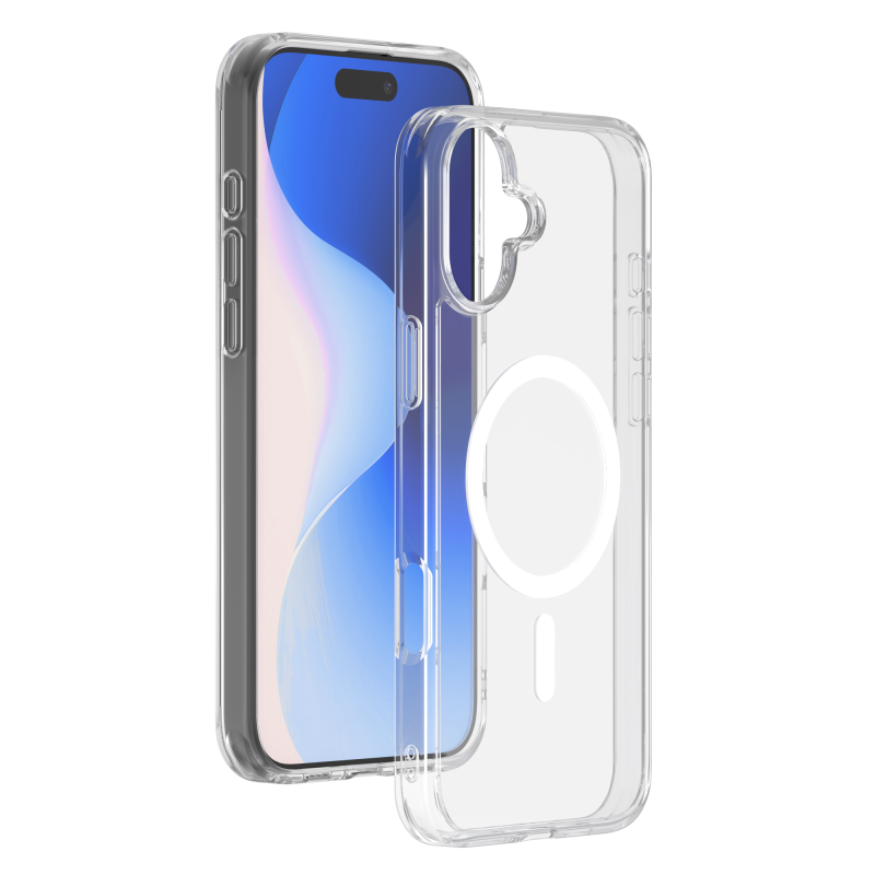 Coque pour iPhone 16 Compatible MagSafe Transparente Bigben