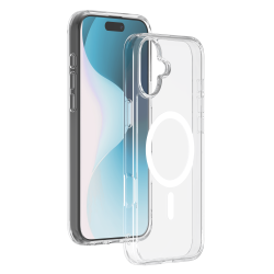 Coque pour iPhone 16 Plus Compatible MagSafe Transparente Bigben
