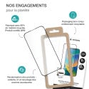 Protège écran 2.5D en Verre trempé pour iPhone 16 Pro Max + SmartFrame™ - 60% verre recyclé Certifié GRS Bigben