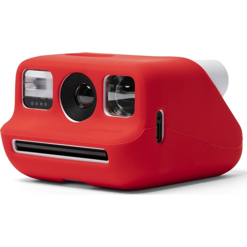 Coque Silicone Rouge pour Polaroid Go Polaroid