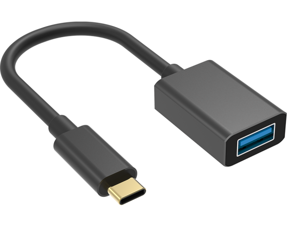 Adaptateur USB C Superspeed 3.0 vers USB A 3.0   Noir Bigben