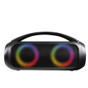 Enceinte Bluetooth® BOOST lumineuse & Etanche 40W Noir Bigben