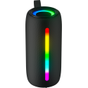 Enceinte Bluetooth® VIBE lumineuse & Etanche 10W Noir Bigben