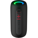 Enceinte Bluetooth® VIBE lumineuse & Etanche 10W Noir Bigben