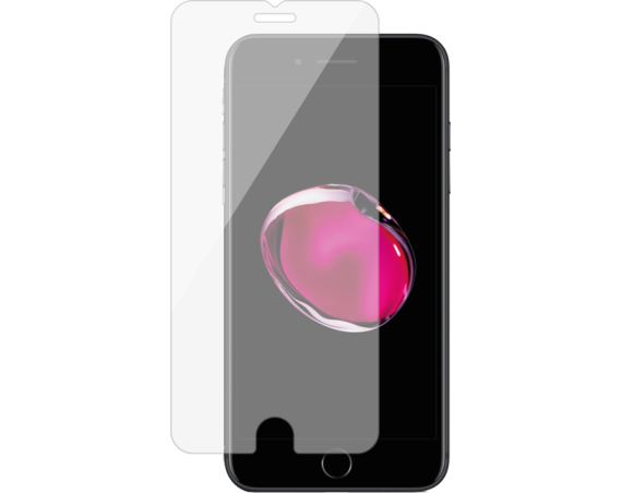 Bigben Vetro Temperato Per IPhone 7 Plus, 9H Durezza, Anti-impronta, Alta Trasparenza, Protezione Schermo