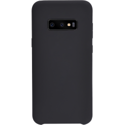 Coque Samsung Galaxy S10E Silicone SoftTouch Noire Bigben