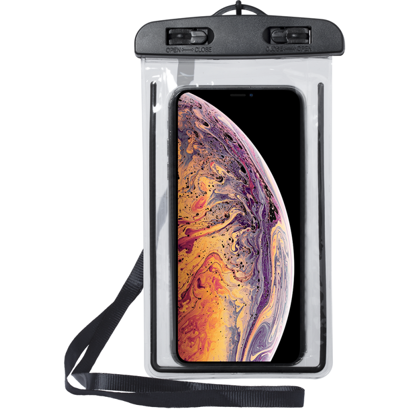 Pochette étanche / Coque étanche Universel S Noir Bigben