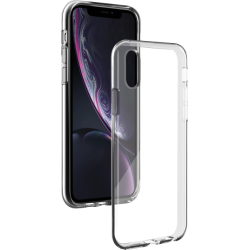 Coque Apple iPhone XR Silisoft souple Transparente Bigben