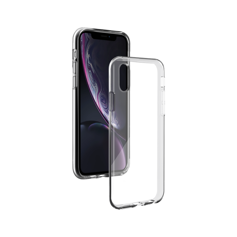 Coque Apple iPhone XR Silisoft souple Transparente Bigben