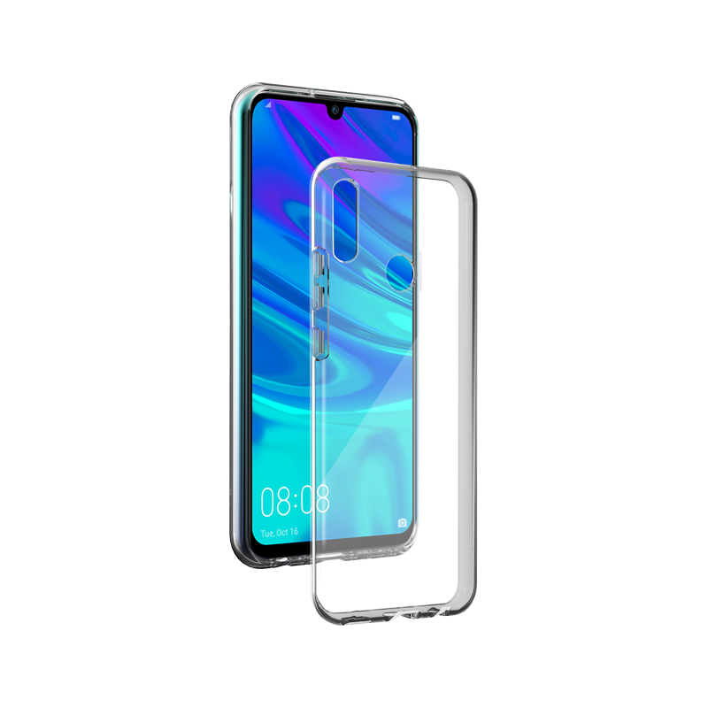 Coque Huawei P Smart 2019 Silisoft souple Transparente Bigben