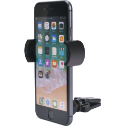 Support Voiture Ajustable avec Bras rotatif sur Ventilation Noir Bigben