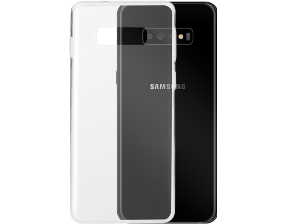 Coque Samsung Galaxy S10 Silisoft souple Transparente Bigben