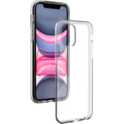 Coque Apple iPhone 11 Silisoft souple Transparente Bigben
