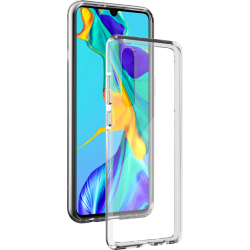 Coque Huawei P30 Silisoft souple Transparente Bigben