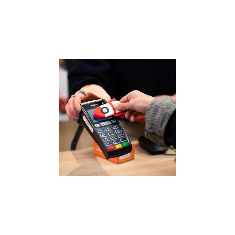 Porte monnaie sans contact Fusée Money Walkie