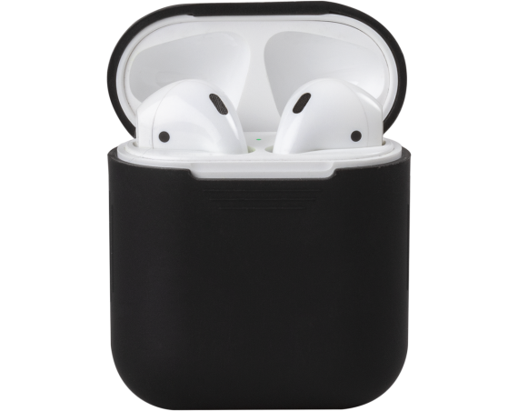 Coque Silicone Apple AirPods Noire Bigben
