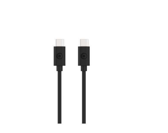 Câble  USB C/USB C 1,2m Noir Bigben