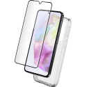 Pack Samsung Galaxy A36 5G Accessoires Coque Transparente + Verre trempé + SmartFrame™ - 60% verre recyclé Bigben