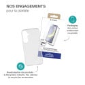 Pack Samsung Galaxy S25+ Accessoires Coque Transparente + Verre trempé + SmartFrame™ - 60% verre recyclé Bigben