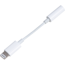 Adaptateur Jack 3.5mm vers Lightning Blanc Bigben