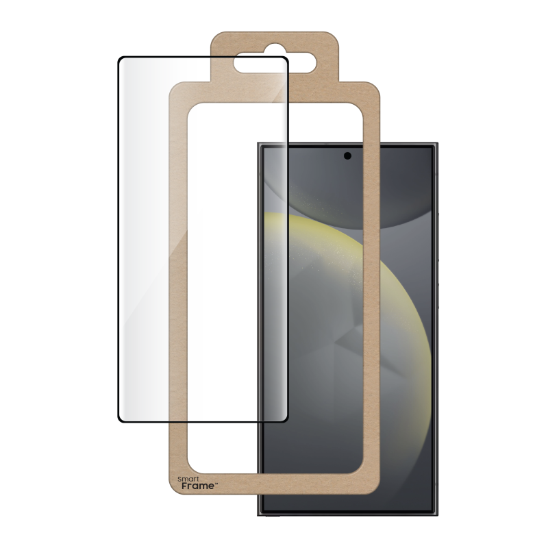 Protège écran 2.5D Galaxy S25 Ultra + SmartFrame™ - Certifié GRS Bigben