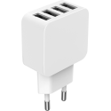 Chargeur maison Universel 5.4A FastCharge Blanc Bigben