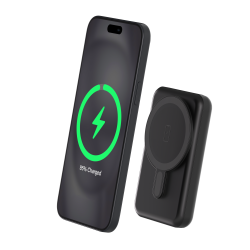Powerbank 5000mAh Compatible MagSafe Induction 10W Noir Bigben