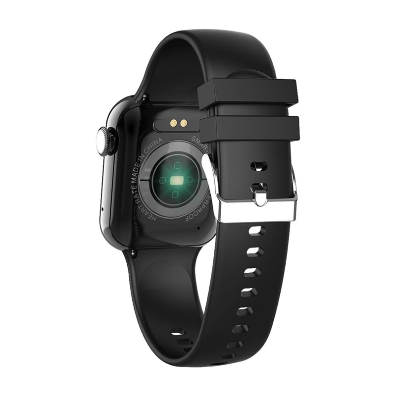 Montre connectée SQUARE BLACK noire + bracelet noir Bigben
