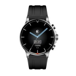 Montre connectée Round Noire + bracelet noir Bigben
