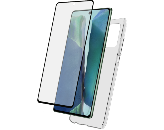 Pack Samsung Galaxy Note 20 Ultra Coque Transparente + Verre trempé  Bigben