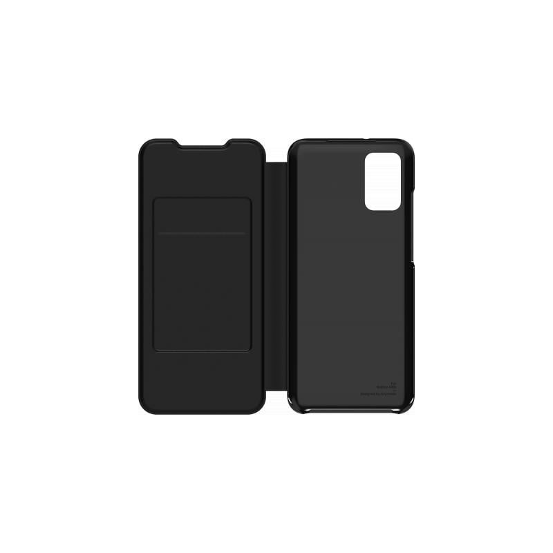 Folio Samsung Galaxy A03s Flip Wallet Designed for Samsung Noir