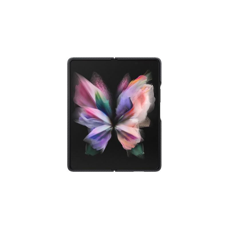 Coque Samsung Galaxy Z Fold 3 Aramid Standing Fonction Stand Noire