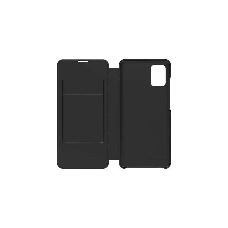 Folio Samsung Galaxy A51 Flip Wallet Designed for Samsung Noir