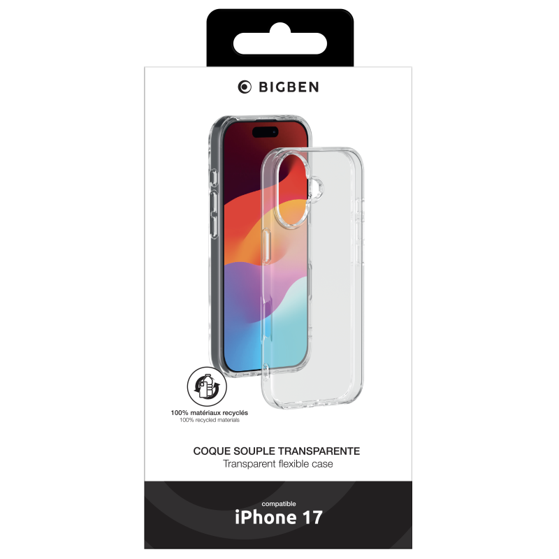 Coque iPhone 17 Transparente