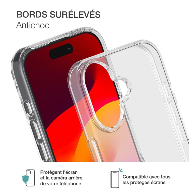 Coque iPhone 17 Transparente
