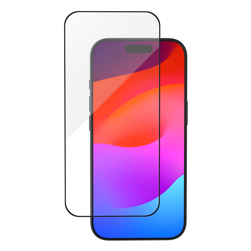 Protège écran iPhone 17 Pro + SmartFrame™ 2.5D Verre trempé - Certifié GRS