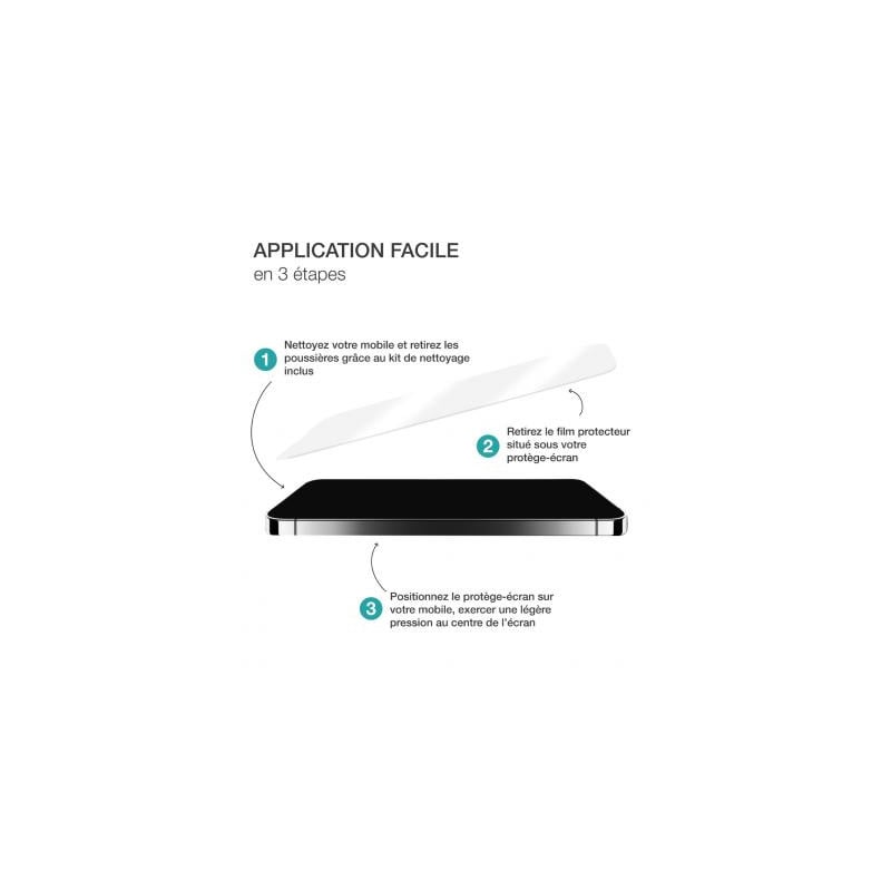 Protège écran iPhone 17 Pro Max + SmartFrame™ 2.5D Verre trempé - Certifié GRS