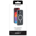 Coque MagSafe iPhone 17 Hybride Transparente