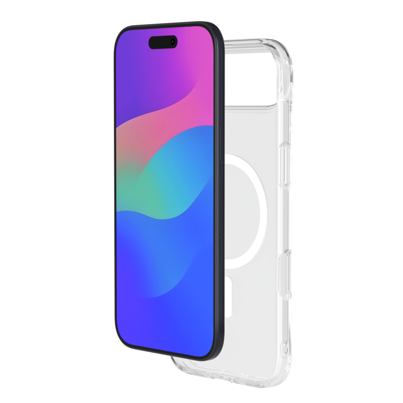 Coque MagSafe iPhone Air Hybride Transparente