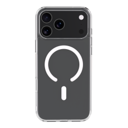 Coque MagSafe iPhone 17 Pro Hybride Transparente