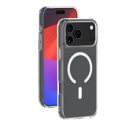 Coque MagSafe iPhone 18 Pro / 17 Pro Hybride Transparente Bigben