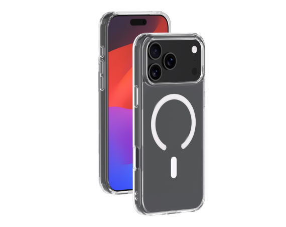 Coque MagSafe iPhone 18 Pro / 17 Pro Hybride Transparente Bigben
